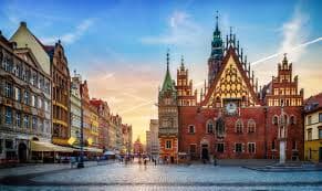 Scenic vista representing higher education in Poland